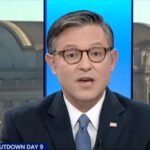 Mike Johnson Blames Dems After Getting Torched by Republican Military Mom Over Shutdown Excuses