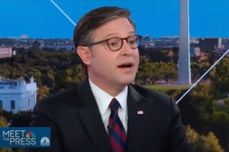 Cornered: Mike Johnson Goes on 'Red Herring' Contortions After NBC Calls Out Epstein Files Standoff