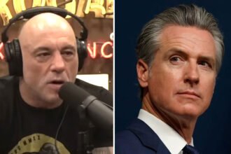Gavin Newsom Challenges 'Chicken' Joe Rogan to Talk to Him Face-to-Face: 'Why Won’t You Have Me on The Show?