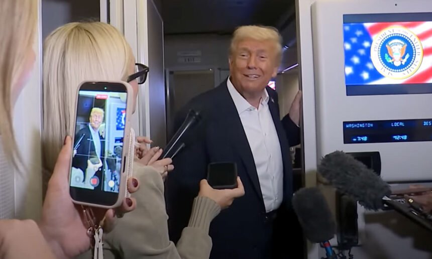 Trump’s Latest Comment About Leavitt’s Lips Is Peak Cringe — And People Are Grossed Out