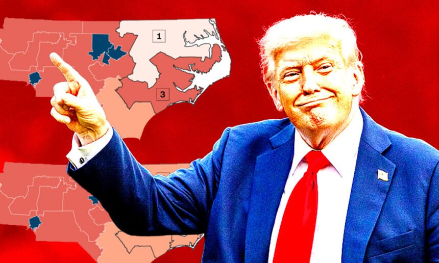 GOP Redraws NC Map to Give Trump Another House Seat — and Block Democrats’ Path to Majority