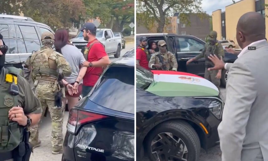 Waukegan Mayor Steps In as Border Patrol Arrests U.S. Citizen Over Mexican Flag on Her Car
