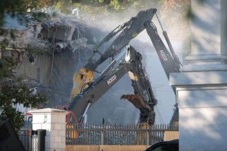 ‘Grotesque’, ‘Ripping Apart History’: Trump Torched for Bulldozing East Wing for Ballroom