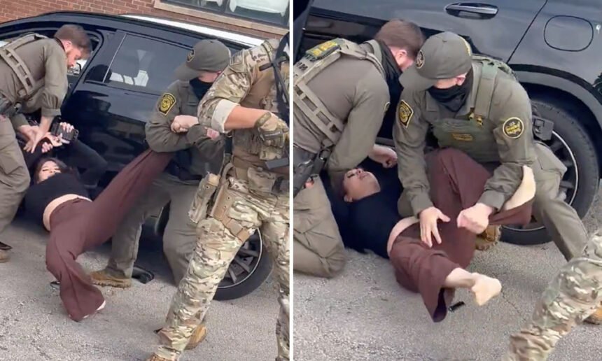 ICE Agents Ram U.S. Citizen’s Car, Drag Her Out at Gunpoint and Arrest Her Without Charges — Now She’s Fighting Back