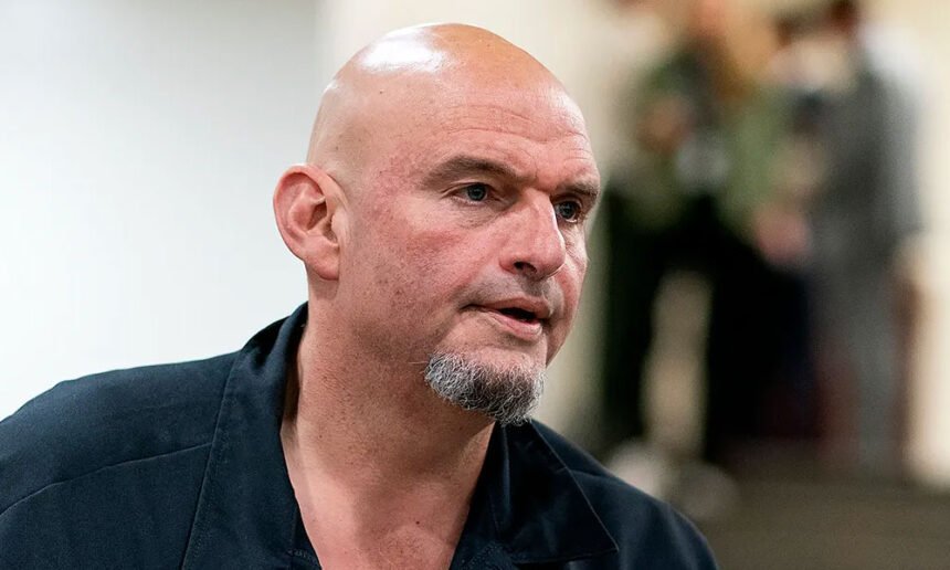 Sen. John Fetterman Hospitalized After Fall Leaves Him With Facial Injuries