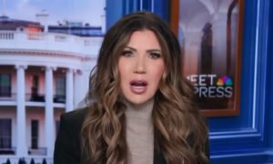 Kristi Noem Flustered After Being Told Trump Approved DC Shooter’s Asylum