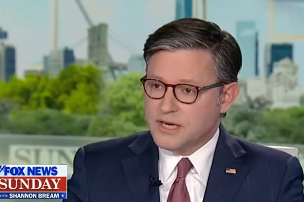 Mike Johnson Accuses Democrats of Weaponizing the Epstein Files, Insists Trump Is ‘Clean’