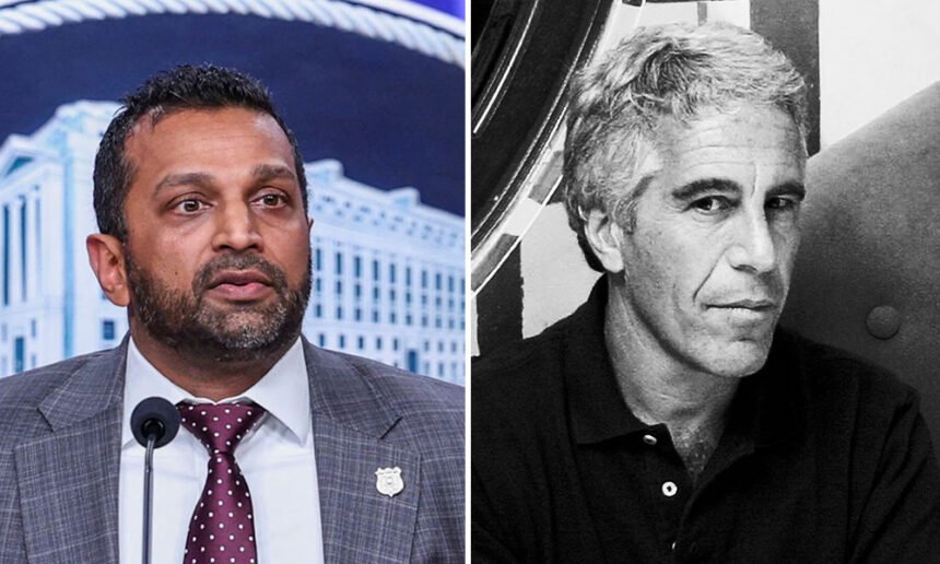 Kash Patel Shifts Blame to Epstein Estate — Not the Government — for Blocking Files Release
