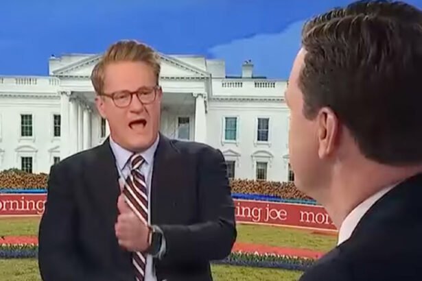 Scarborough Nearly Drops an F-Bomb While Shredding Mike Johnson’s ‘Fainting Couch’ Act to Defend Trump