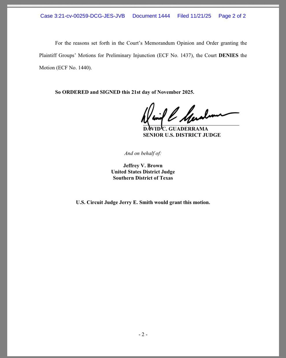 Appeals Court ruling on Texas redistricting map