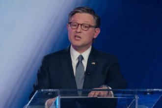 Panicked Mike Johnson Begs Voters to Keep House in GOP Control to Save Trump from Impeachment