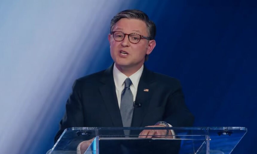 Panicked Mike Johnson Begs Voters to Keep House in GOP Control to Save Trump from Impeachment