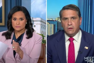 ‘That Photo’: Trump Official Caught Flatfooted After NBC Shows Image Pulled From Epstein Files