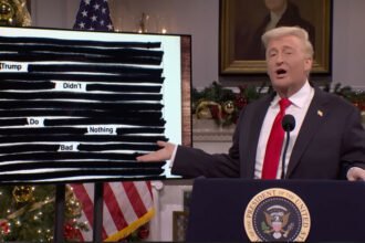 SNL Skewers Trump Admin Over Blacked-Out Epstein Document Dump