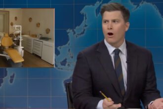 Audience Gasps After Colin Jost Drops SNL’s Darkest Epstein Joke
