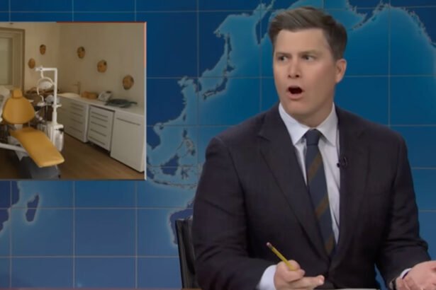 Audience Gasps After Colin Jost Drops SNL’s Darkest Epstein Joke