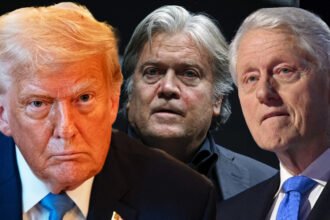 Trump, Bannon, Clinton Appear in Newly Released Jeffrey Epstein Estate Photos