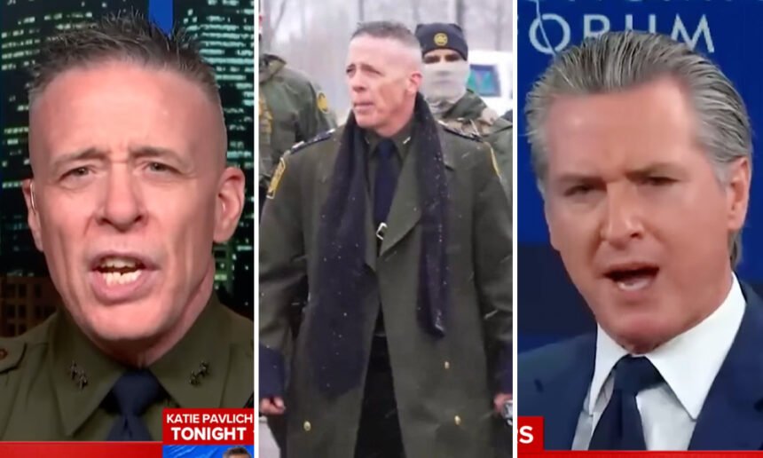 Bovino Humiliated on TV as Newsom Roasts His Nazi-Style Trench Coat