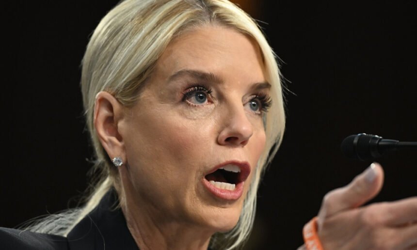 'Desperate' Pam Bondi Scrambles to Woo MAGA Gun Maniacs as DOJ Flounders on Epstein Files