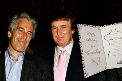 White House Throws Massive Fit Over Giant Trump–Epstein Birthday Card on National Mall