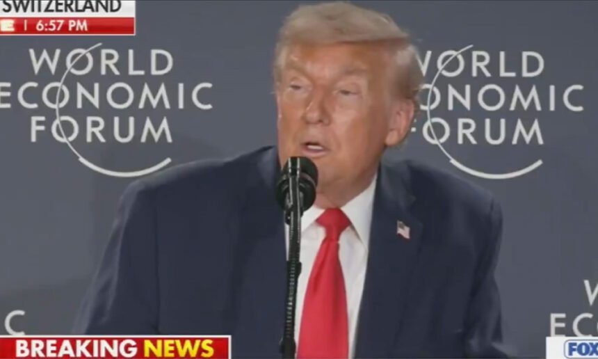Trump Tells Davos: 'Sometimes You Need a Dictator' After Months of Election Threats