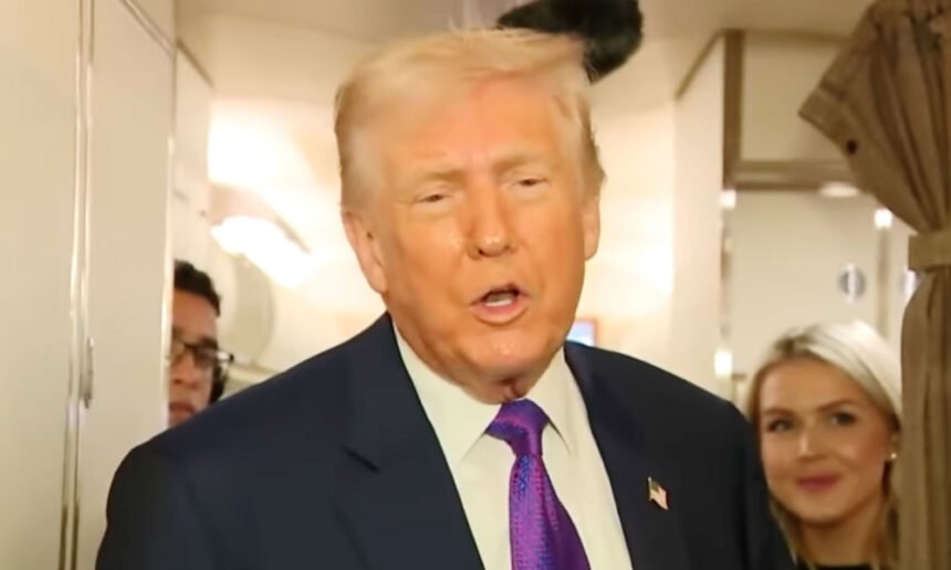 Trump Spirals Into Obama Accusations After Simple Question About Aliens