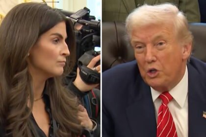 Watch: Trump Unleashes Personal Attack on CNN’s Kaitlan Collins As He Demands The Country Stop Talking About Epstein