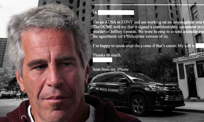 Email Emerges Revealing 'Investigation' Into The 'Murder' of Jeffrey Epstein After Being Ruled a 'Suicide'