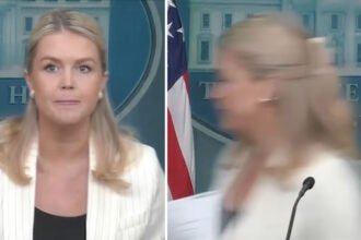 Karoline Leavitt Bolts From Briefing After Question About Commerce Chief’s Epstein Island Visit