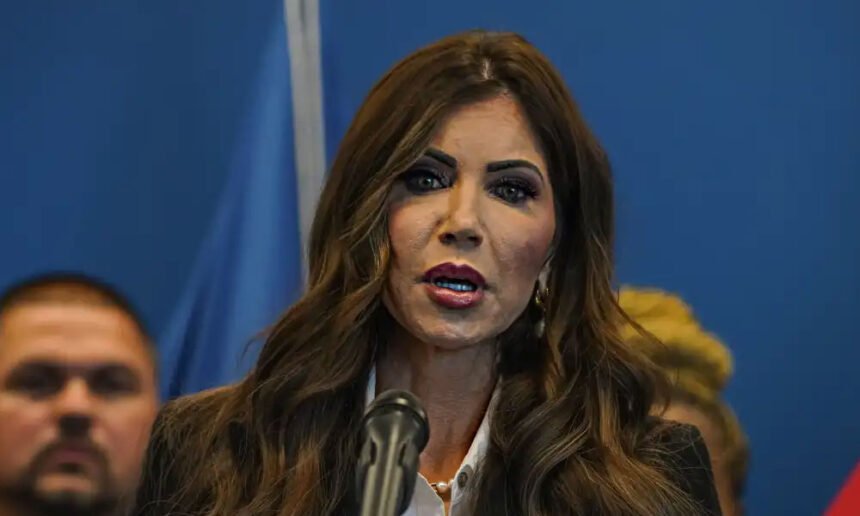 Kristi Noem Was Running 'Fake' Cabinet Meetings And Trump is Furious: Report