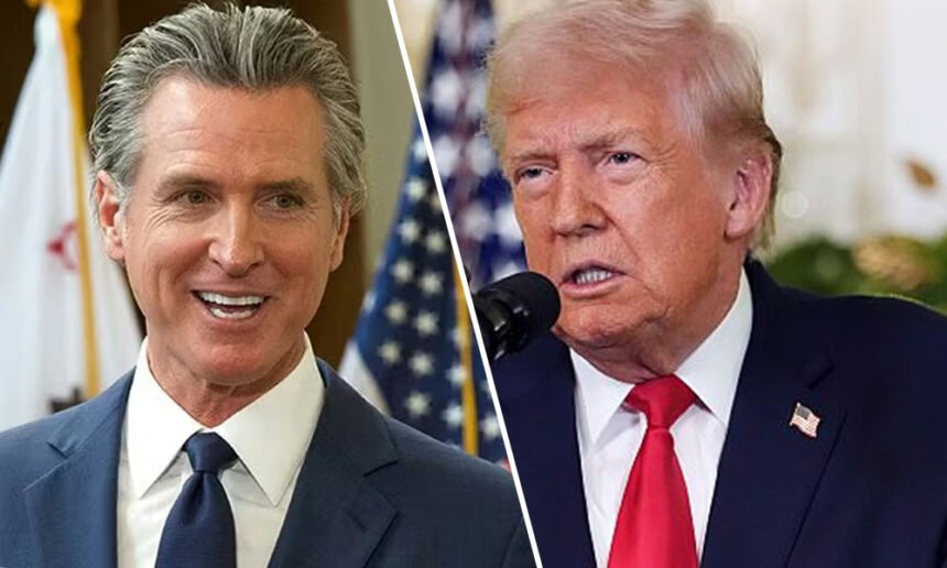 Newsom Taunts Trump With Photo of Bruised Hand After ‘Bones’ Remark on Iran War