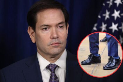 Marco Rubio Buried in Mockery After Wearing Comically Oversized Shoes Trump Gave Him