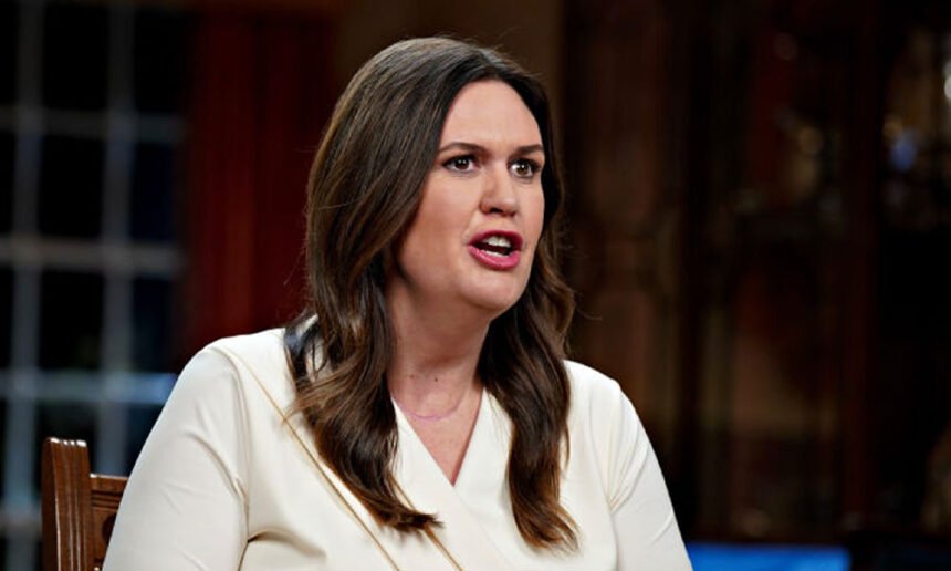MAGA Gov. Sarah Huckabee Sanders Booted From Restaurant After Customers Complain She Made Them Uncomfortable