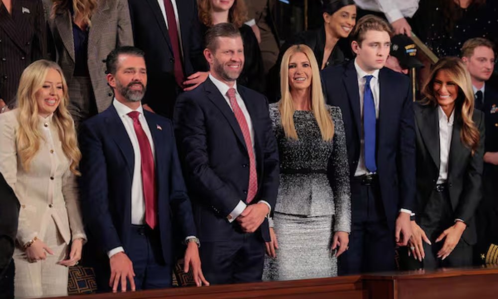 #SendBarron trended on X over the weekend. No Trump family members have ever served in the military. 