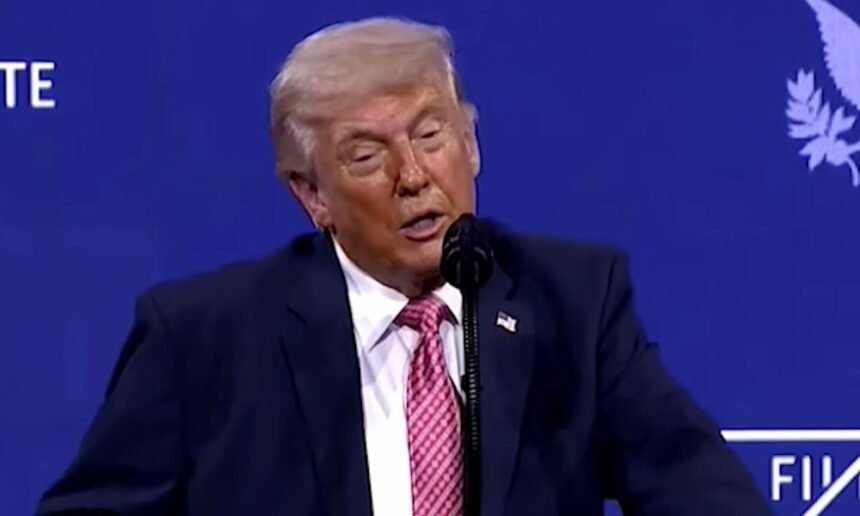 Trump Renames Strait of Hormuz After Himself, Rants About Nobel Peace Prize in Rambling Speech