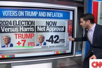 ‘Worst Position Ever’: Trump Sinks Into Negative Approval as Key Campaign Claim Collapses