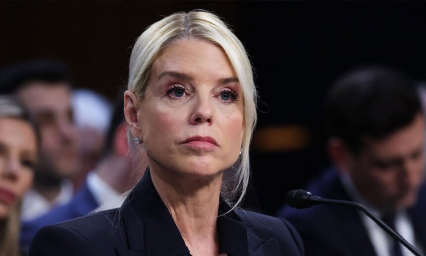 DOJ Says Bondi Won’t Show for Epstein Deposition Now That She’s No Longer Attorney General
