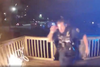 Hero Officer Rushes Into Burning Apartment to Save Mother and Two Children