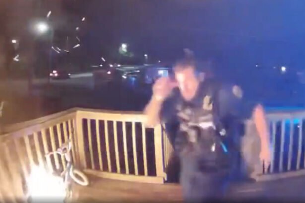 Hero Officer Rushes Into Burning Apartment to Save Mother and Two Children