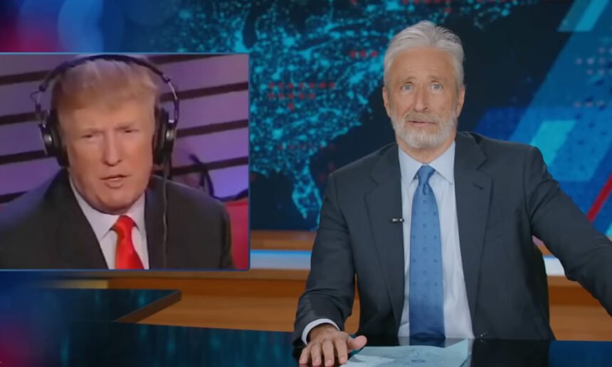 Jon Stewart Destroys Trump’s Cognitive Test Brags with Brutal Math Fail Throwback