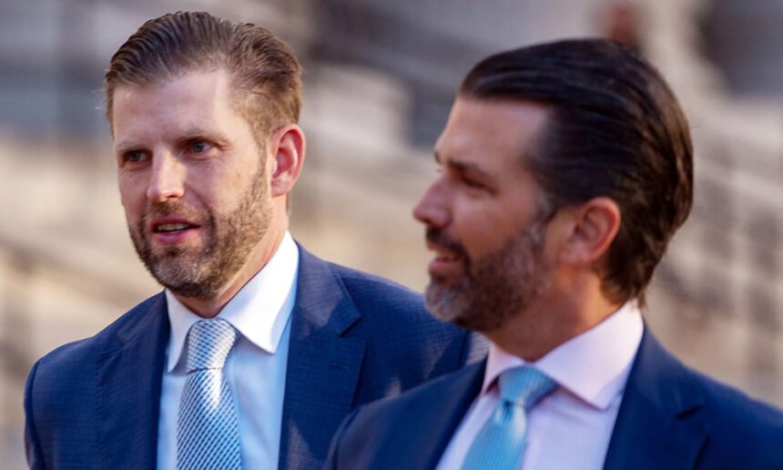 New Report Alleges Trump Jr. and Eric Trump Are Running a Billion-Dollar Crypto Fraud Scheme Prosecutable in New York