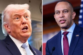 Trump Explodes in All-Caps Meltdown, Demands Criminal Charges Against Hakeem Jeffries Over WHCD Shooting