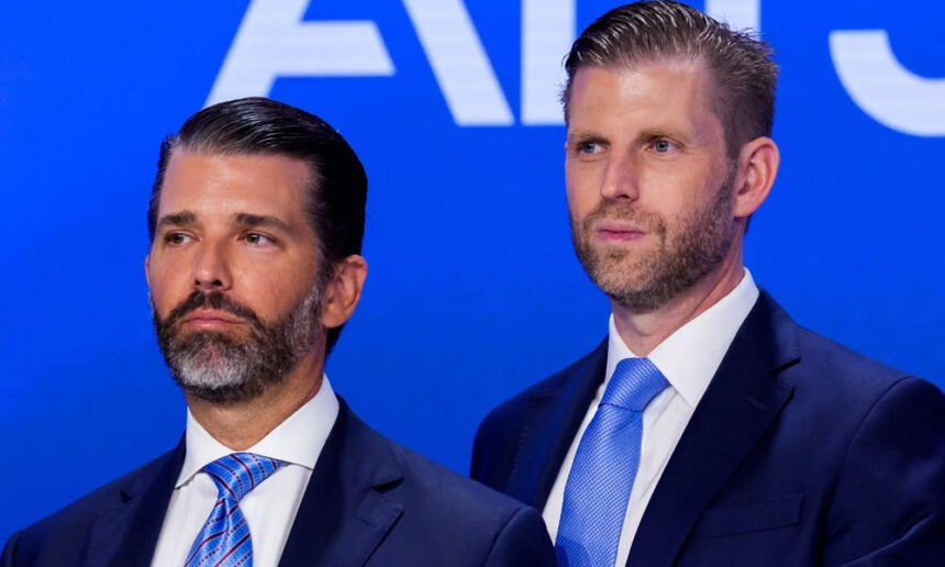 As Trump’s Sons Face Accusations of Scamming MAGA Fans Republicans Block Democrats From Restoring Consumer Protection Agency Dismantled by Trump