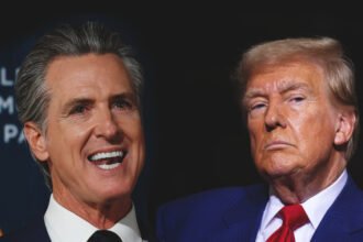 'There isn't a bigger sore loser in the country': Newsom torches Trump after election conspiracy meltdown