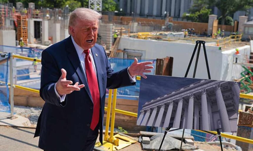 Leaked Records Blow Up Trump’s Claim That His Ballroom Won’t Cost Taxpayers