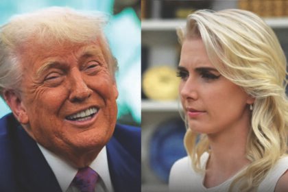 'She'll never leave me': Trump's obsession with blonde aide raises eyebrows as he says she 'loves him' like Melania