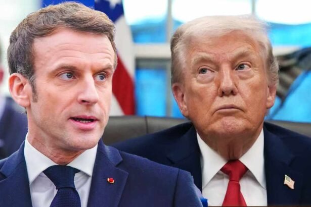 Macron Slaps Back After Trump Threatens 100% Tariff on French Wine