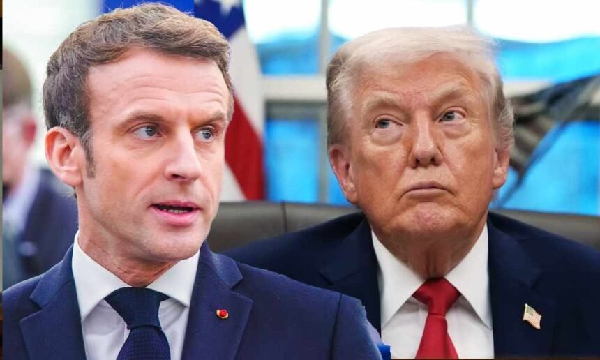 Macron Slaps Back After Trump Threatens 100% Tariff on French Wine