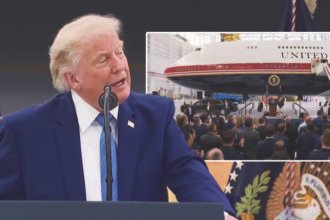 Trump mocked after accidentally admitting he’s ‘not normal’ while showing off Qatar-gifted luxury jet
