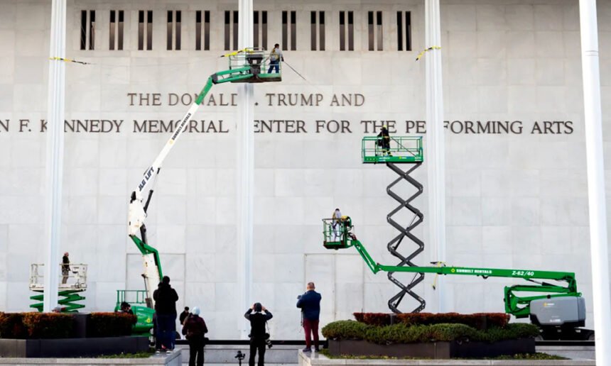 Kennedy Center Orders Staff to Remove Trump’s Name After Judge Rules He Never Had Authority to Put It There